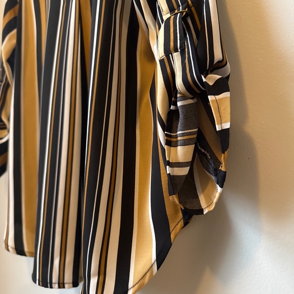 Ruby Rd pull over striped blouse - Picture 4 of 6